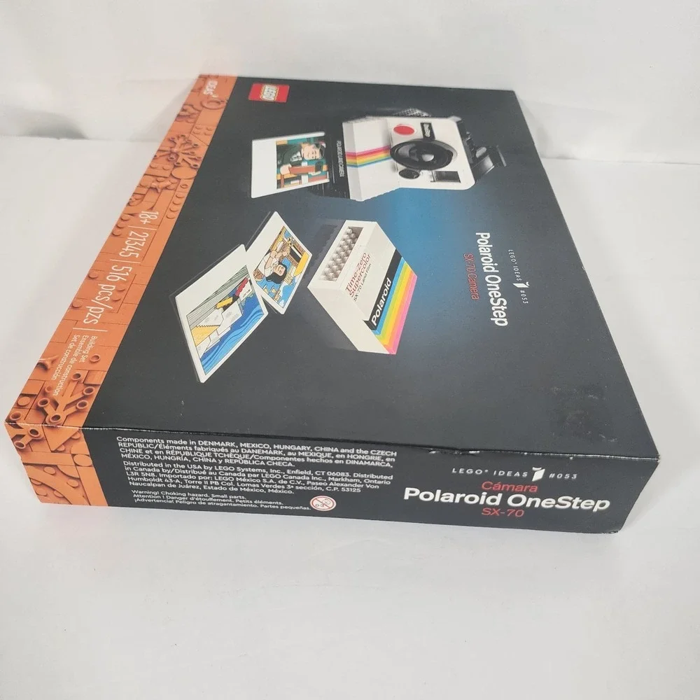 LEGO Ideas: Polaroid OneStep SX-70 Camera (21345) NEW IN BOX  SEALED